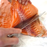 How to De-Skin a Salmon Fillet